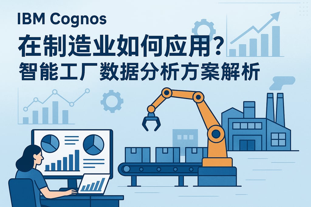 IBM Cognos在制造业如何应用？智能工厂数据分析方案解析